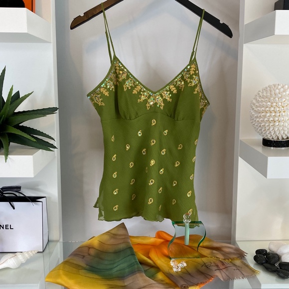 💚 WD-NY SILK CAMISOLE - Picture 15 of 15